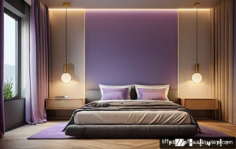 수면과 체중 관리의 관계 - A cozy, dimly lit bedroom scene emphasizing a sleep-friendly environment for a Portuguese-speaking a...